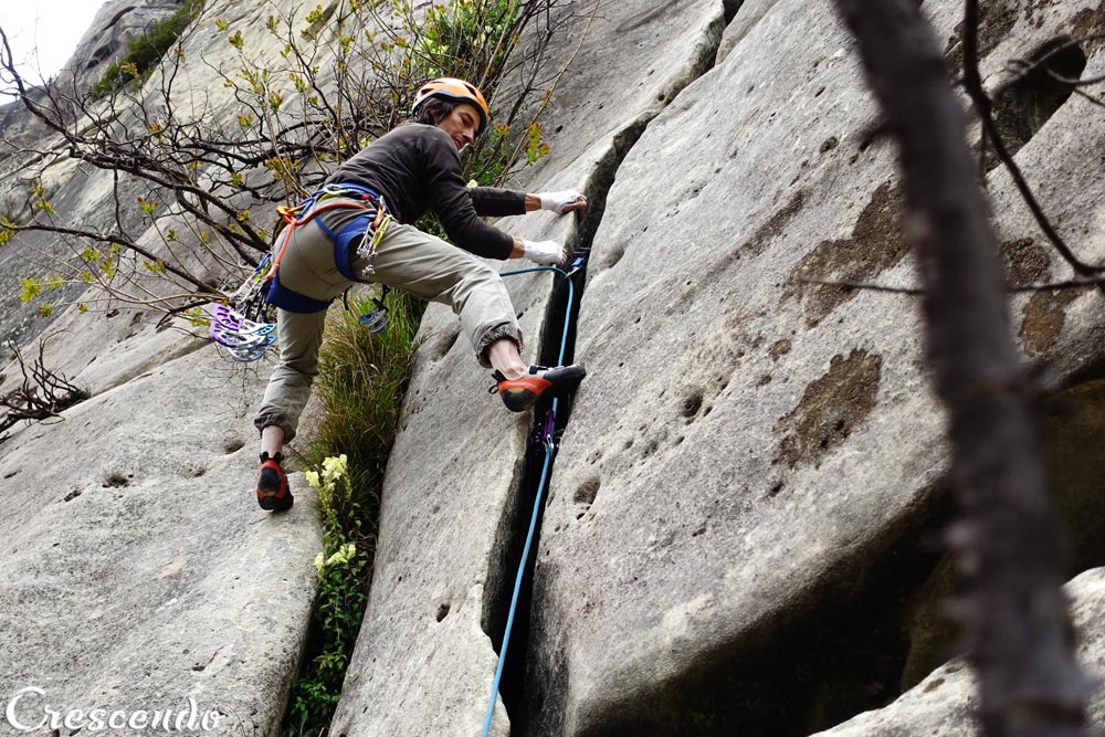 séjour escalade trad, escalade en terrain d'aventure, séjour escalade