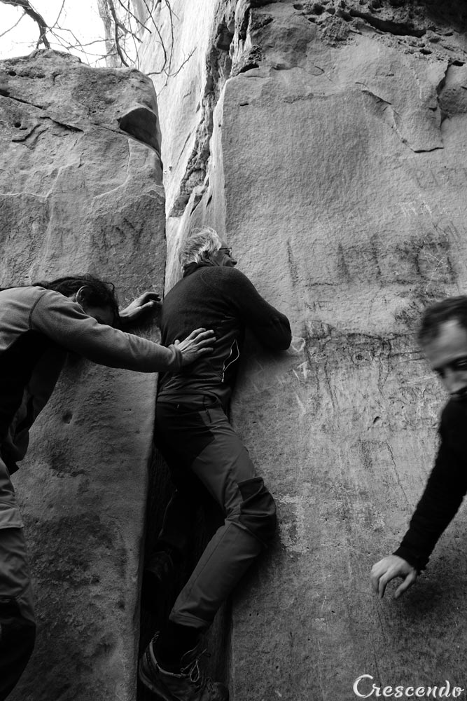 escalade trd, terrain d'aventure, offwidth