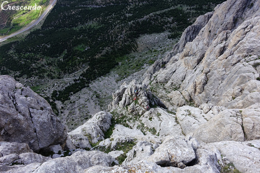 Yelatan wall, escalade Aladaglar