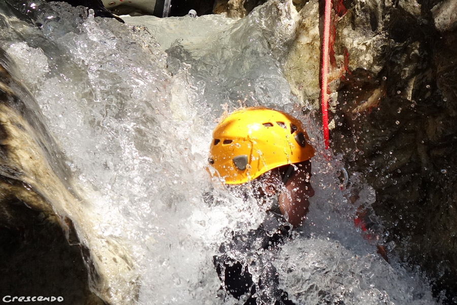 famille canyoning, canyoning Embrun