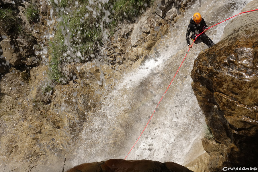 canyon Embrun, sortie canyoning découverte