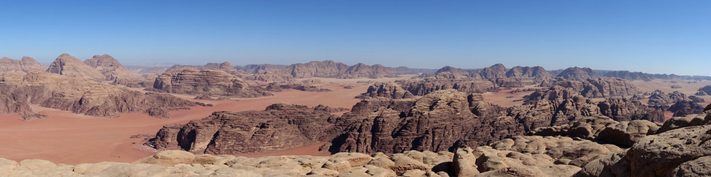 Khazali sommet, voyage Wadi Rum