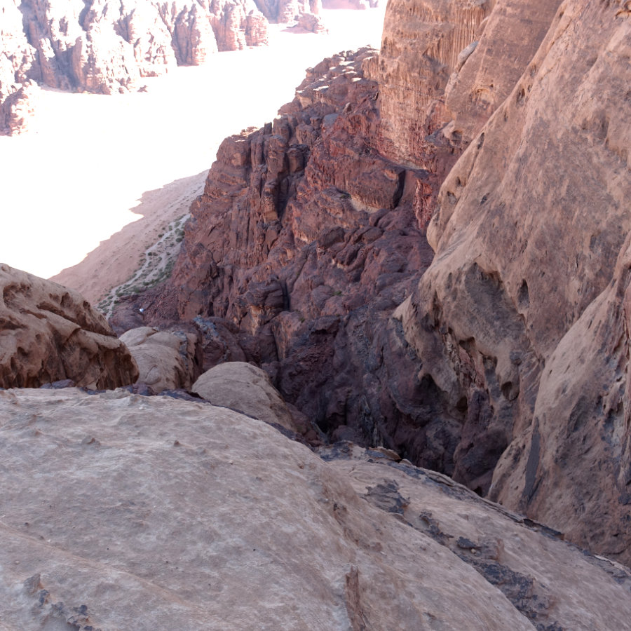guide escalade Wadi Rum