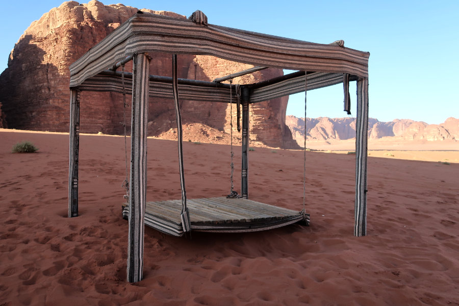 camp bédouin, voie bédouine wadi rum