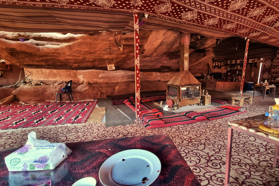 camp bédouin désert