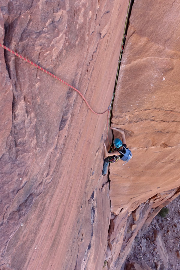 escalade Wadi Rum, escaladeJordanie
