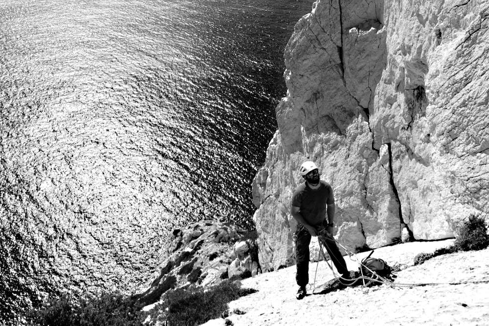 escalade initiation, sejour grande voie