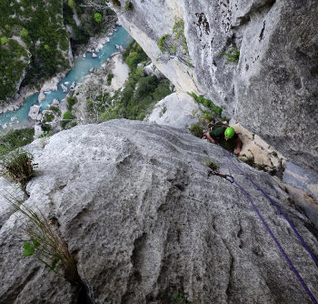 Séjour escalade, stage grandes voie, Verdon, stage escalade Verdon