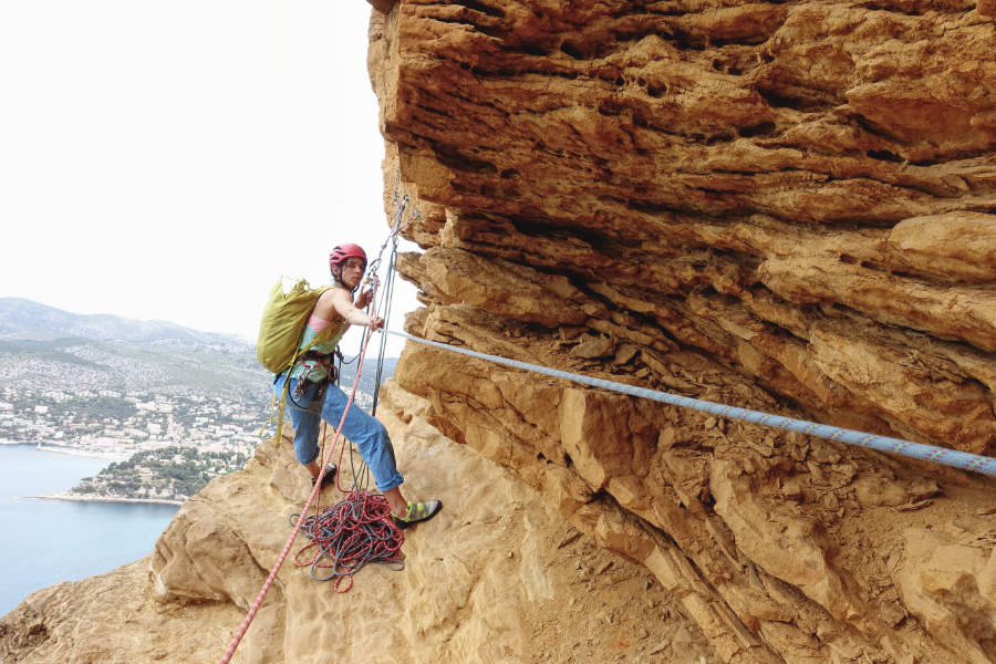 grimper à Cassis