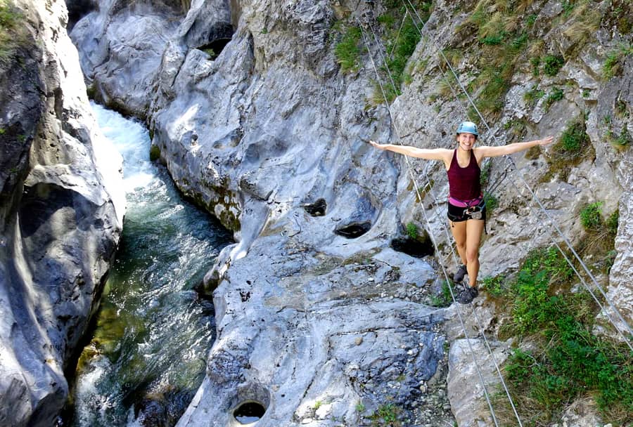 via ferrata découverte famille