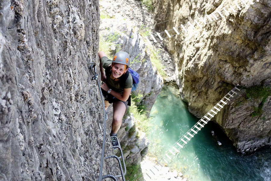 VIA FERRATA DIFFICILE