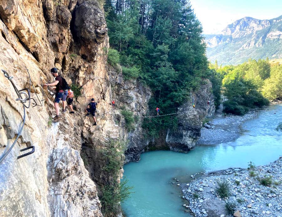 Via ferrata découverte Durance