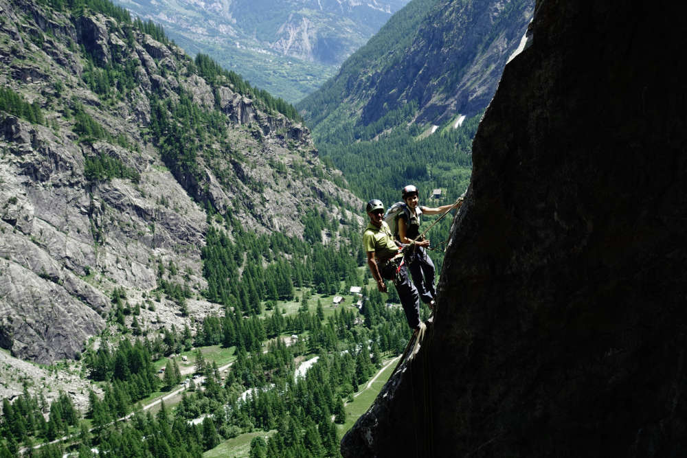 sejour escalade en grande voie, guide Ailefroide