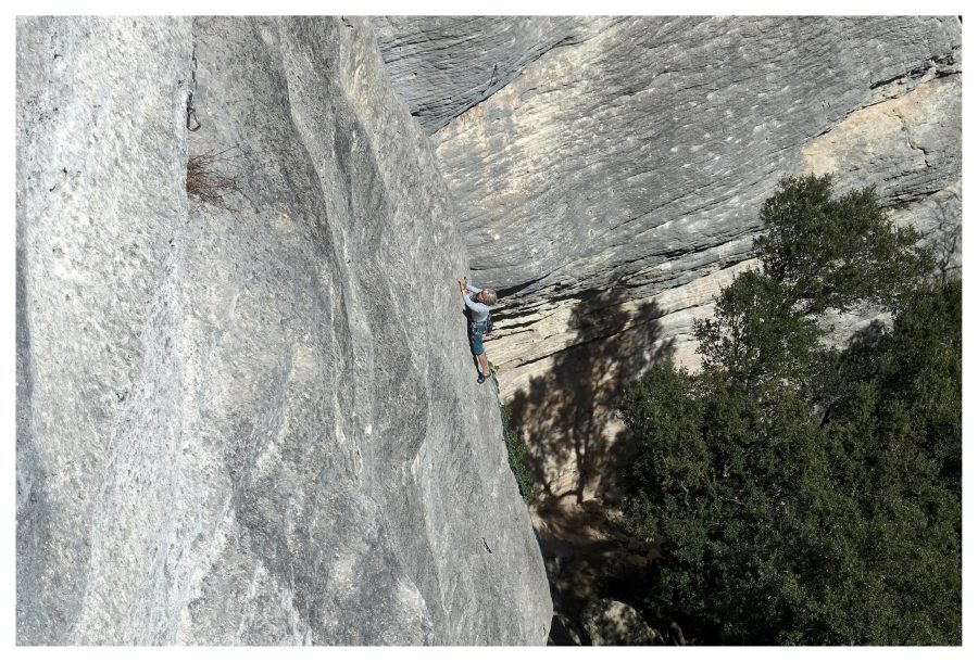 stages d'escalade falaise